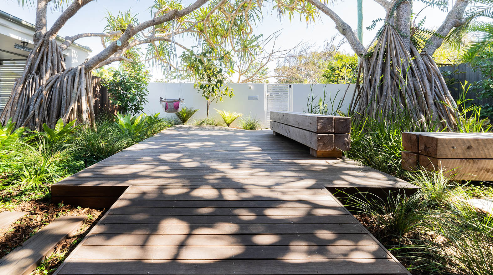 Beach Coastal Garden Design Pacific House Project